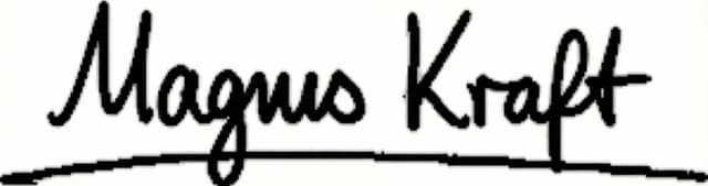 Handtekening van Magnus