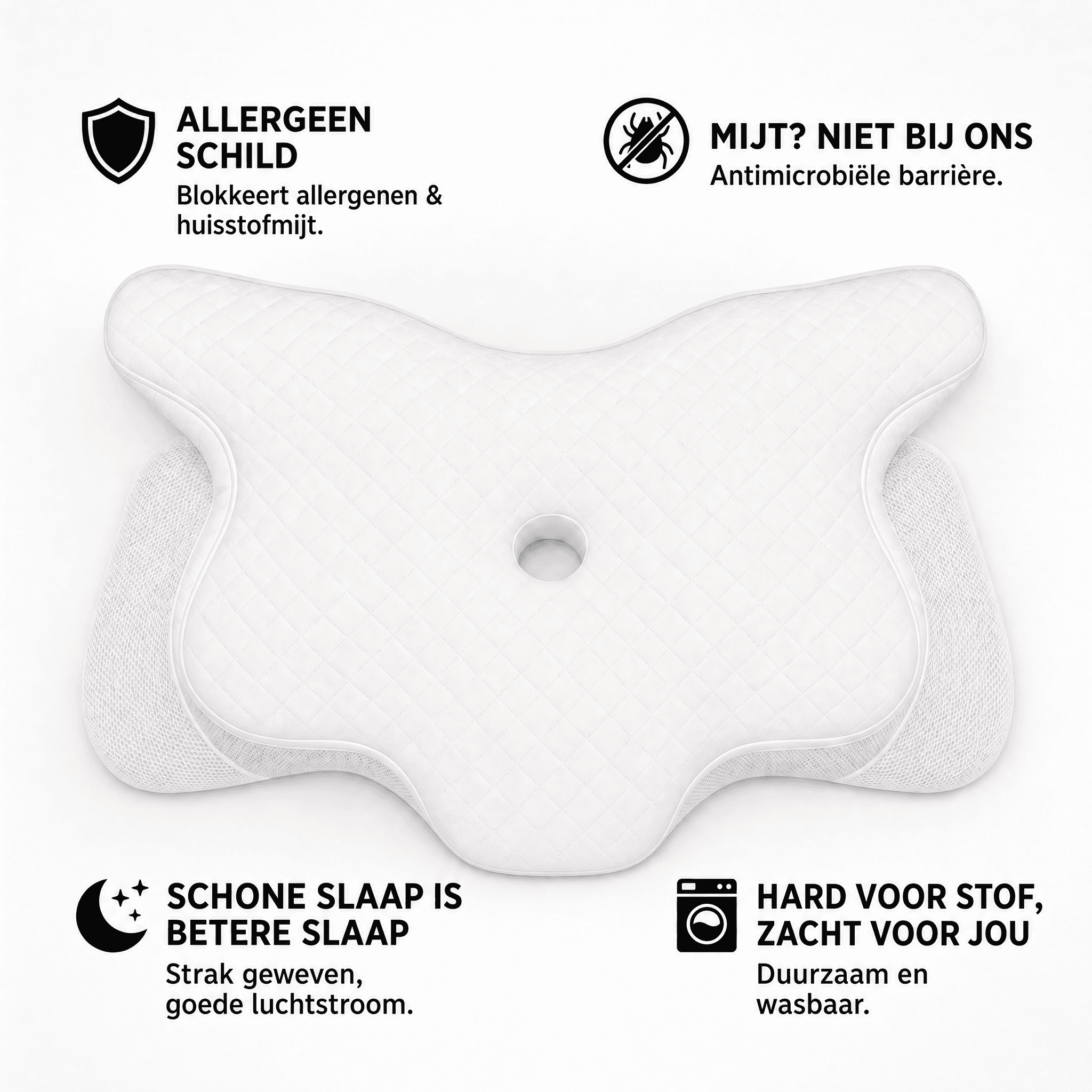 The Sleepr kussensloopverpakking met premium branding